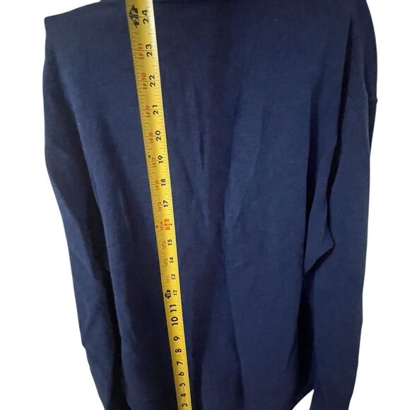 Polo Ralph Lauren Collared 1/4 Zip Blue Pull Over Sweater men Size small - Picture 9 of 16